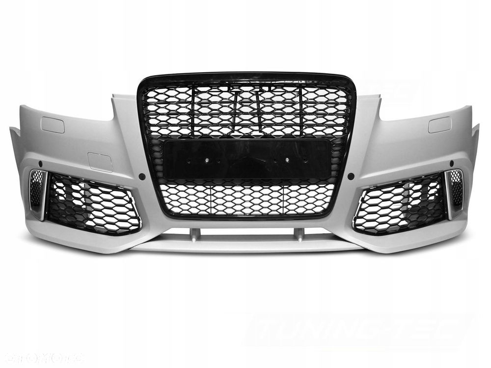 Zderzak przod Grill Kratki Tuning R S6 S-Line look Audi A6 C6 4f 04-08-11 - 2
