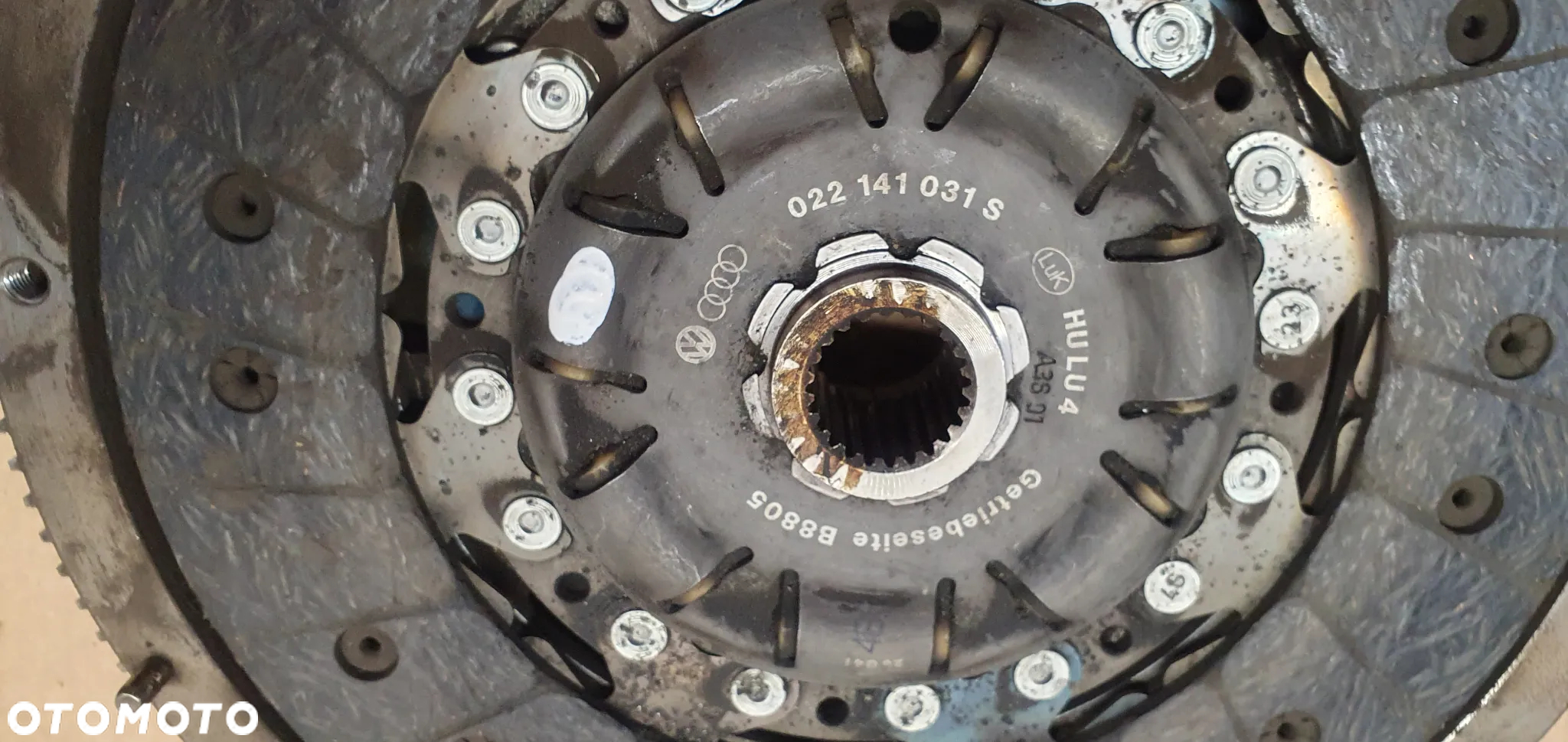 Sprzęgło tarcza docisk koło dwumas VW Audi Skoda Seat 2.0 TDI 022141031S 03L141025T - 6