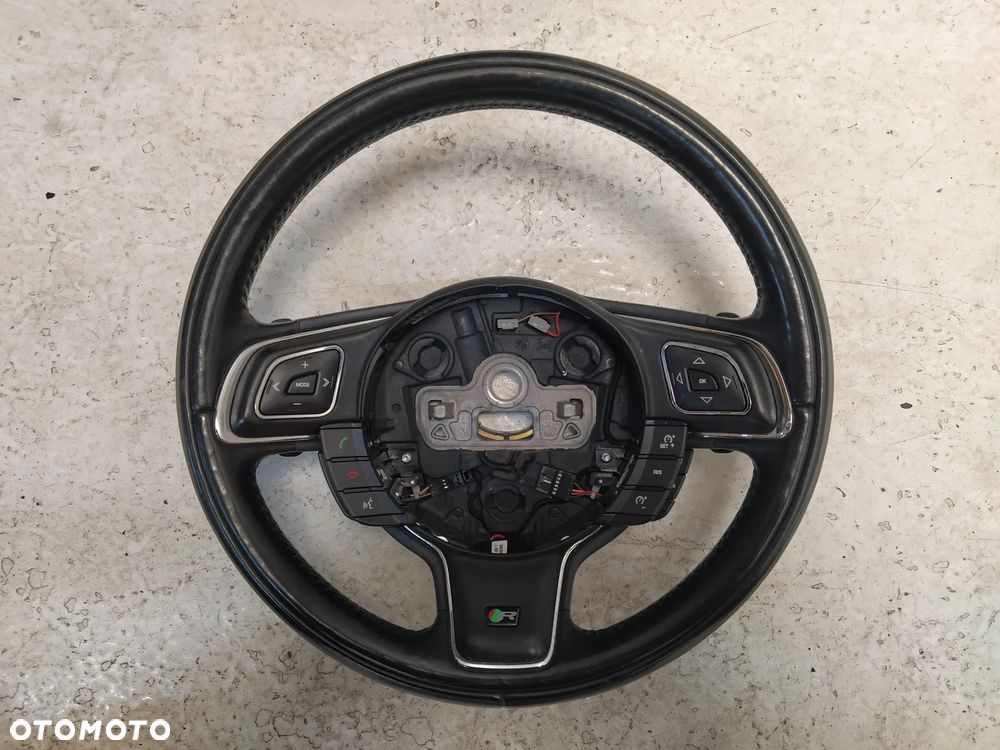 JAGUAR XJ-R X351  KIEROWNICA MULTIFUNKCYJNA SKÓRA GRZANA ŁOPATKI TEMPOMAT ORYGINAŁ - 2