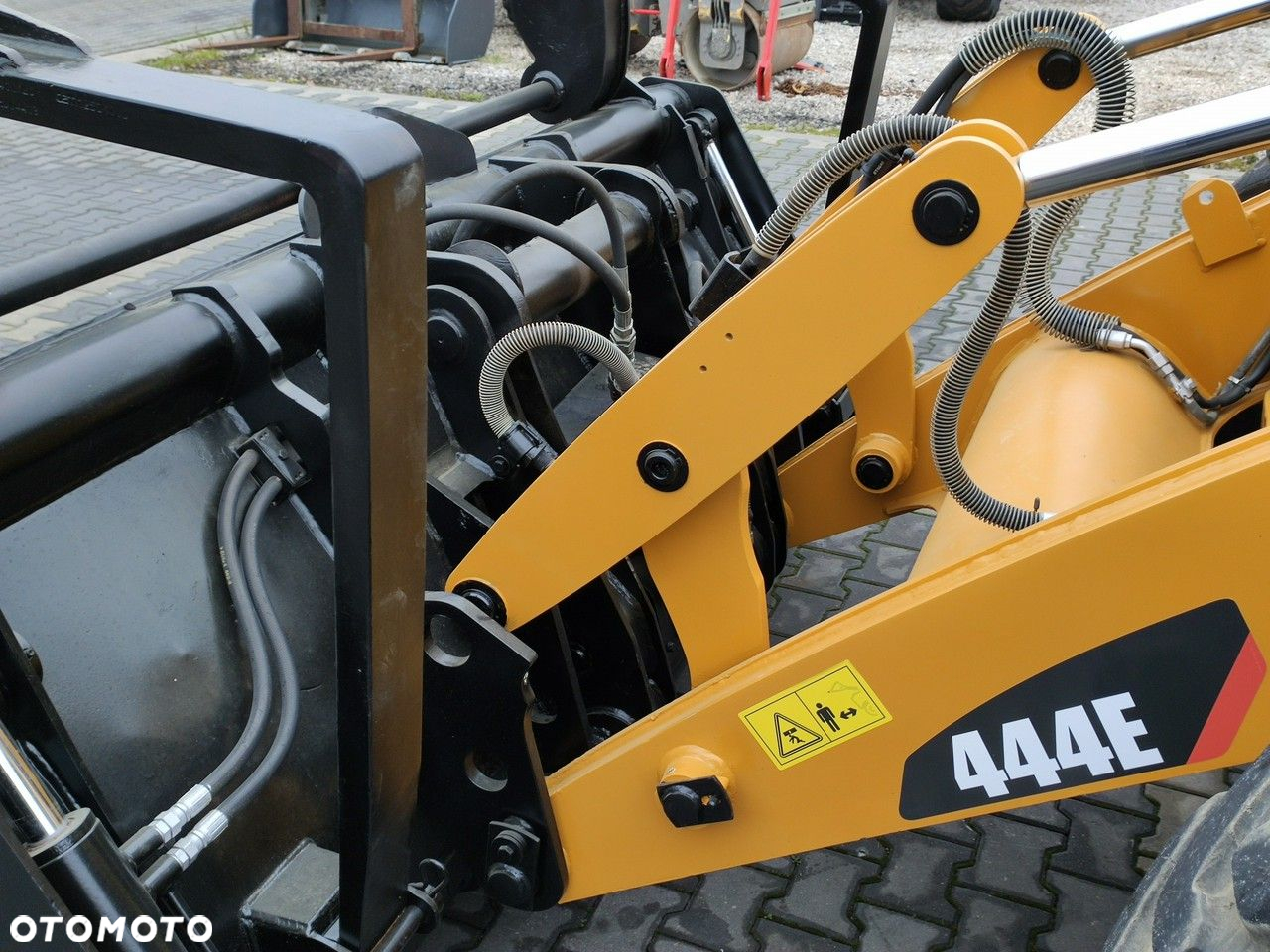 Caterpillar 444E Premier Sterowanie na Joystickach FULL OPCJA - 20