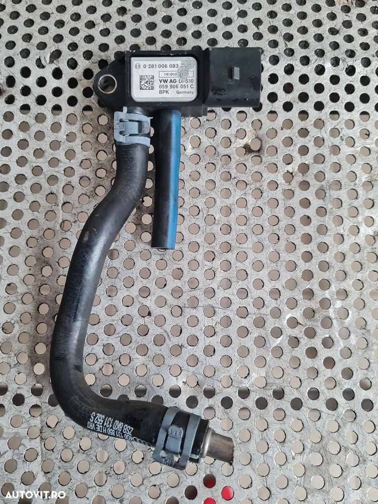 Senzor Presiune Gaze Evacuare C Vw Seat Skoda Audi A4 B8 A6 C7 Q3 Q5 A5 2.0 Tdi Euro 5 Cod Motor CJ - 6