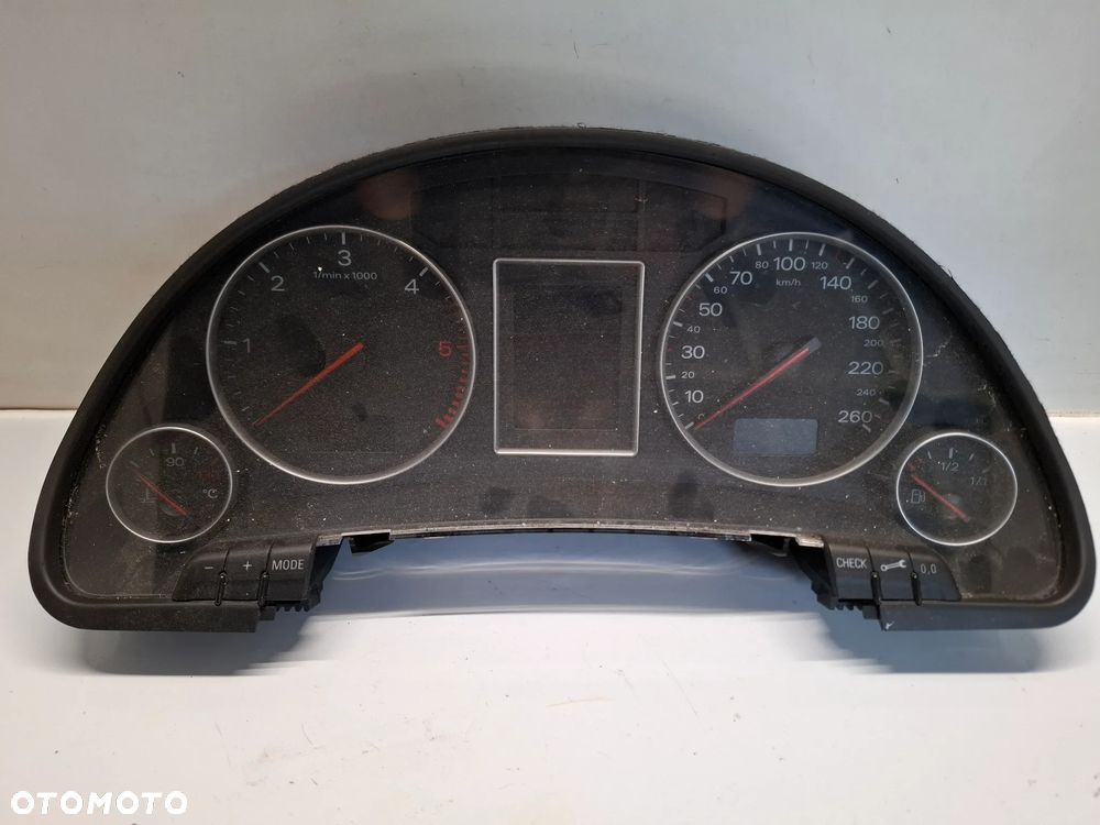 LICZNIK ZEGARY AUDI A4 B6 1.9TDI 2.5TDI 900K FIS CALY SLASK WYSYLKA - 1