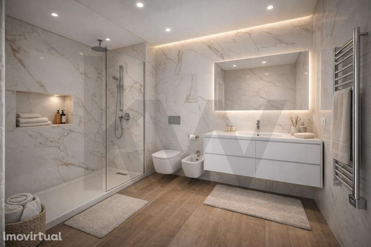 Apartamento T3 Novo com Varanda e Box no AURA 24, Ramada - Grande imagem: 3/15