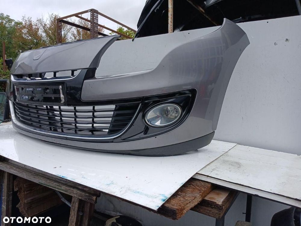 ZDERZAK PRZÓD PRZEDNI RENAULT MEGANE III LIFT 12-13r. SZARY LAKIER TEKNG - 2