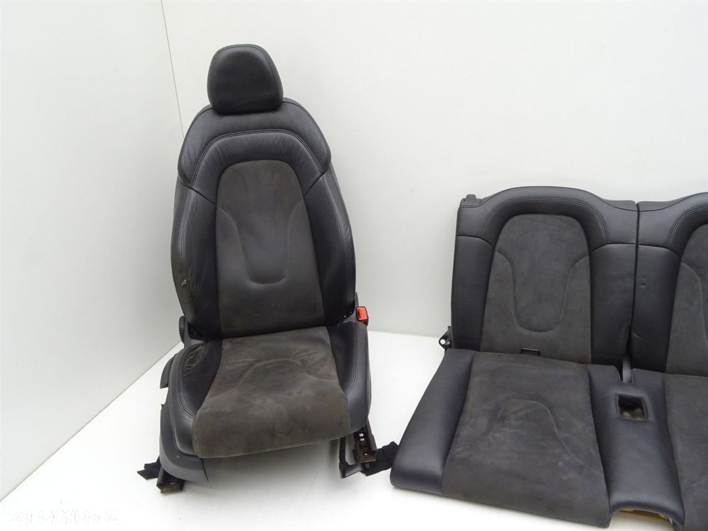 Komplet foteli kanapa tył tylna skóra fotel 8j0881105 audi tt 8j - 6