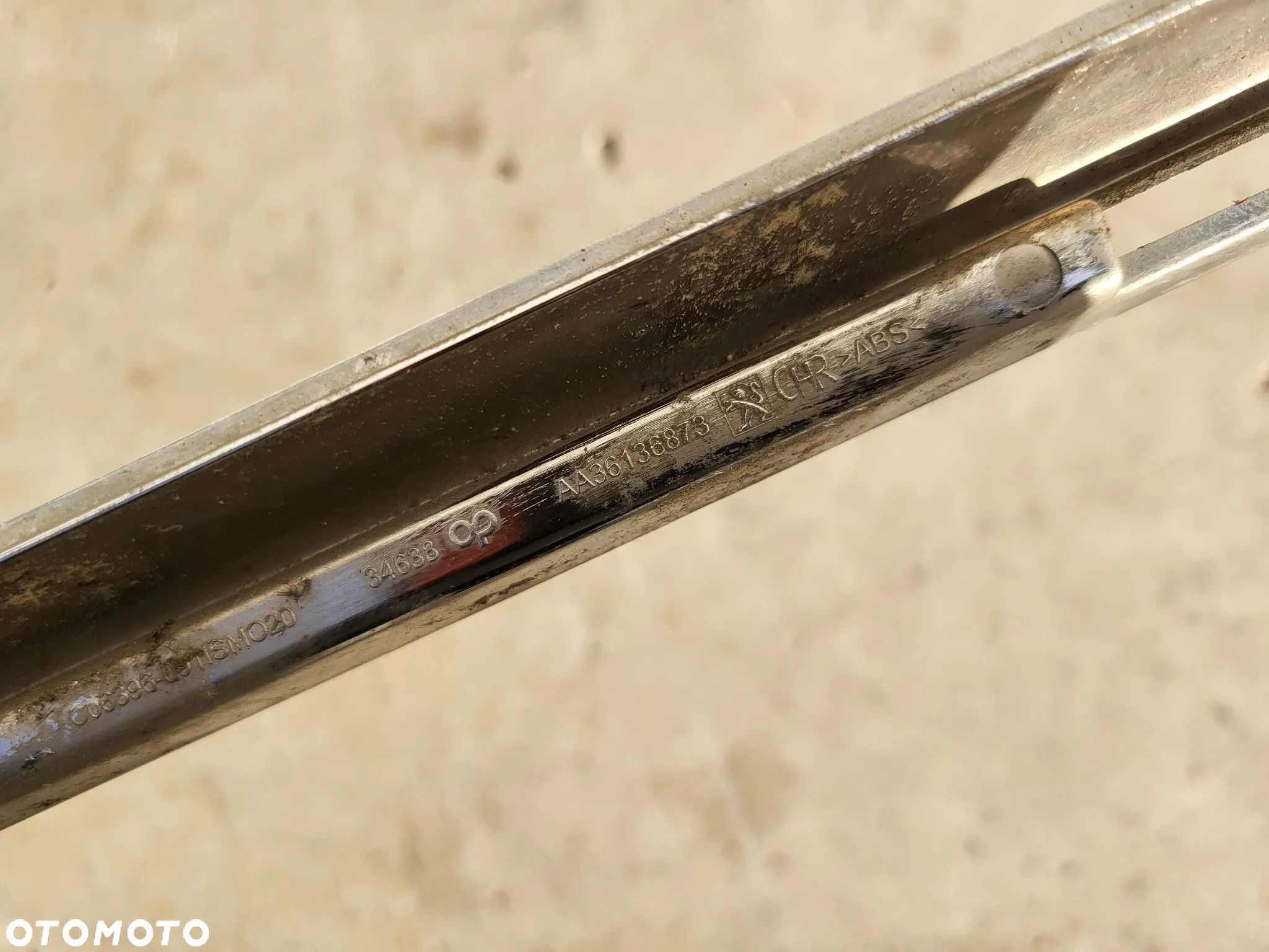 Listwa chrom zderzaka przedniego Peugeot 308 T9 Przed liftem - 7