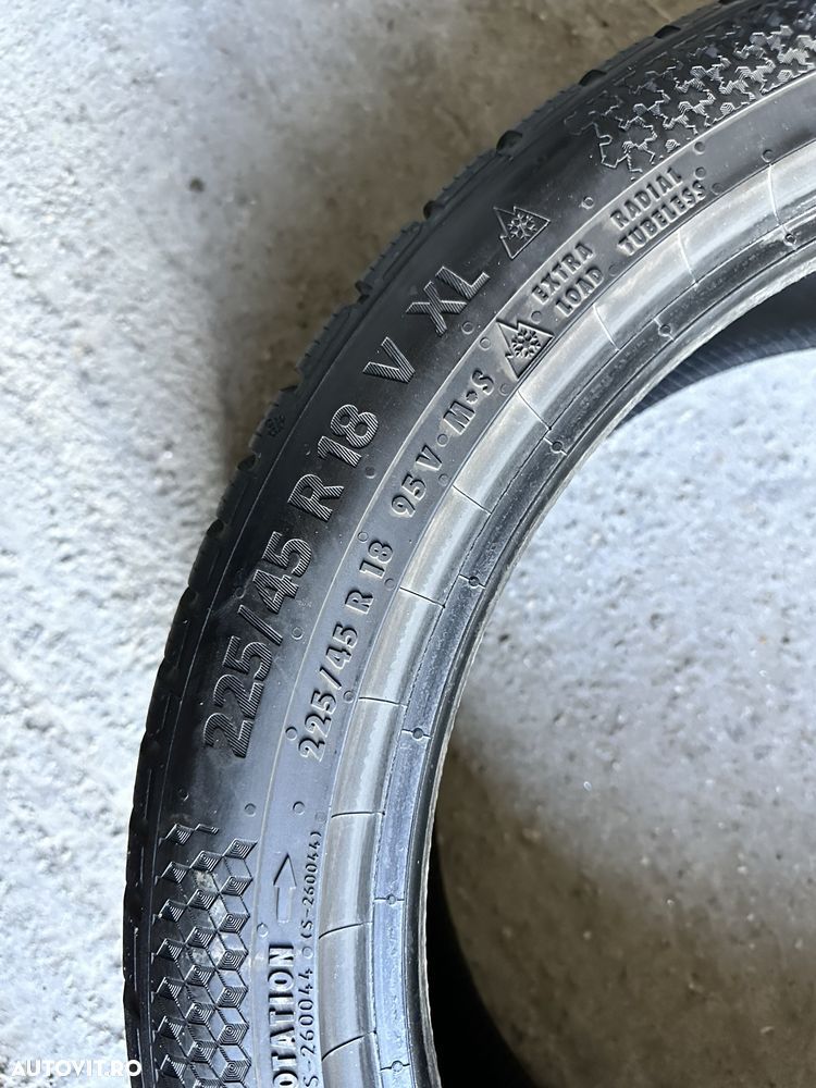 225/45 R18 Continental WinterContact TS870P 7.18 mm - 5