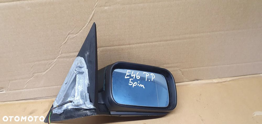 Lusterko zewnętrzne prawe BMW 3 E46 5 PIN 386/6 - 6