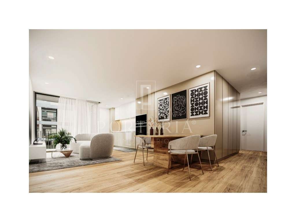 Apartamento T2 novo no centro de Aveiro - Grande imagem: 2/22