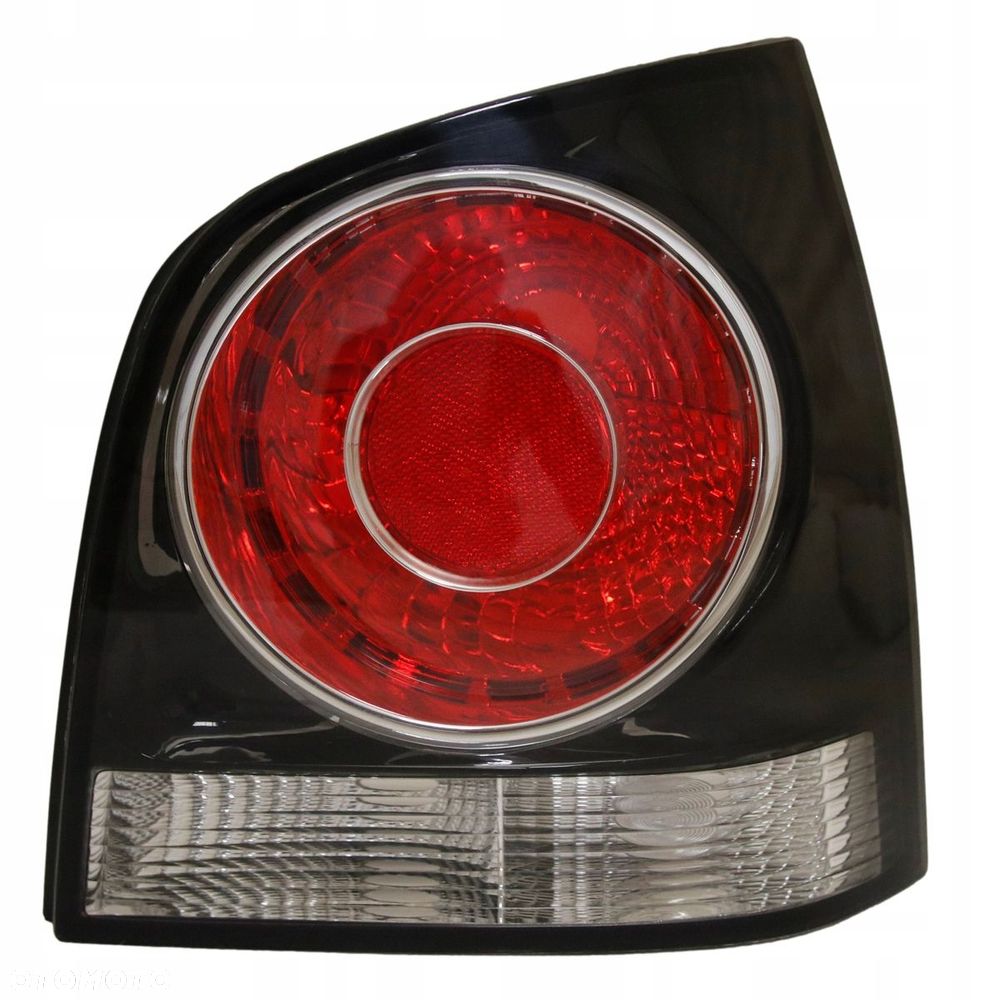 lampy tyl ne kpl czarne black tuning gti look vw polo iv 4 9n3 6q lift 2005 - 3