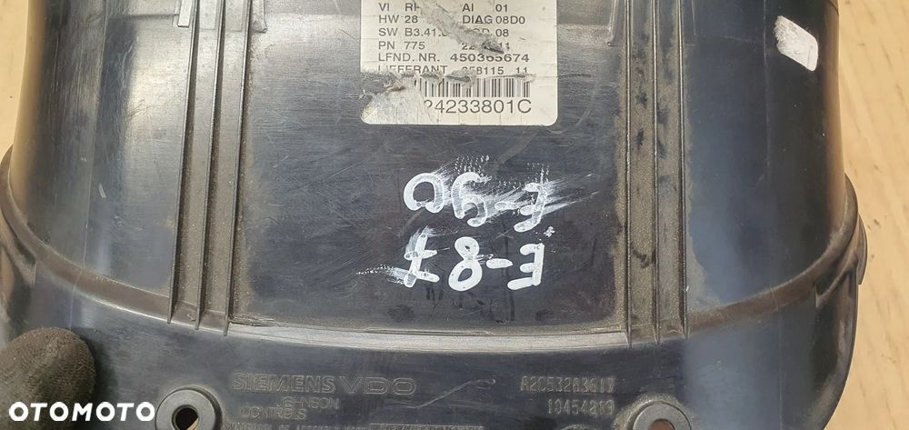 Licznik zegary BMW 3 E90 2.0 B 9242338 - 9
