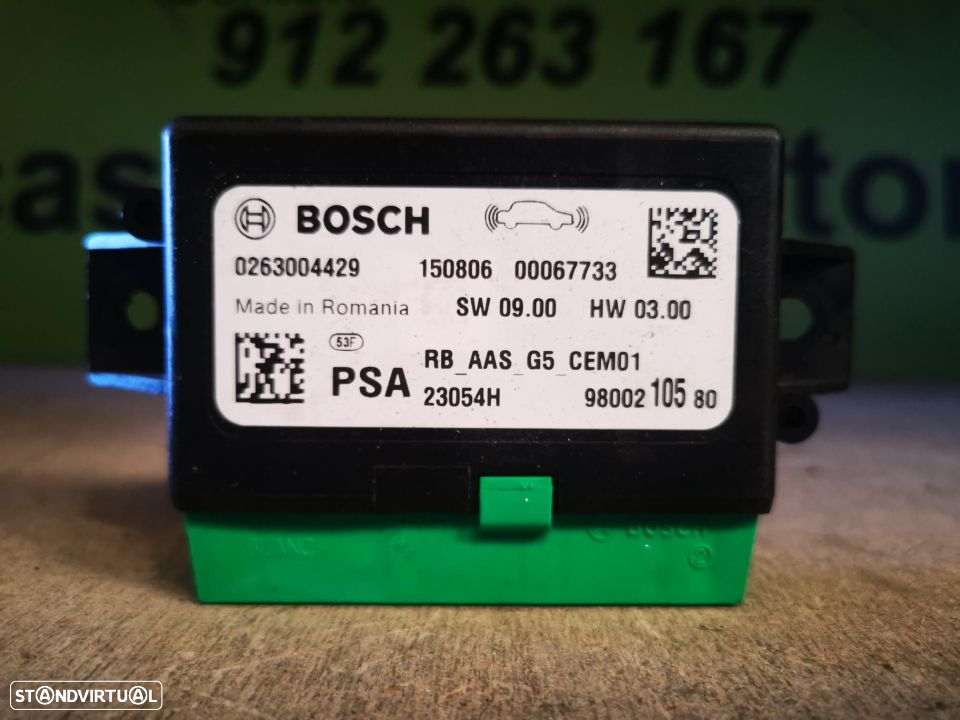 PEUGEOT 308 II MÓDULO SENSORES DE ESTACIONAMENTO - MD028 - 2