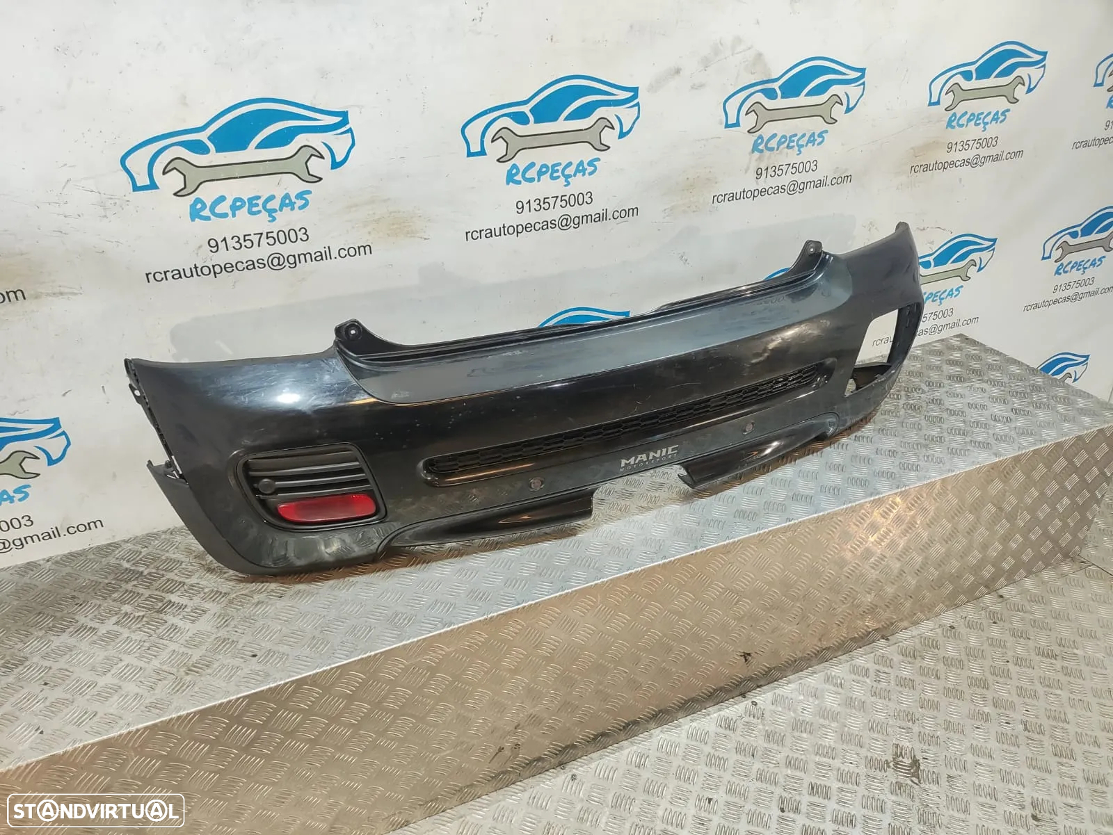 Parachoques Traseiro Mini Cooper S R56 JCW John Cooper Works com sensores de estacionamento - 5