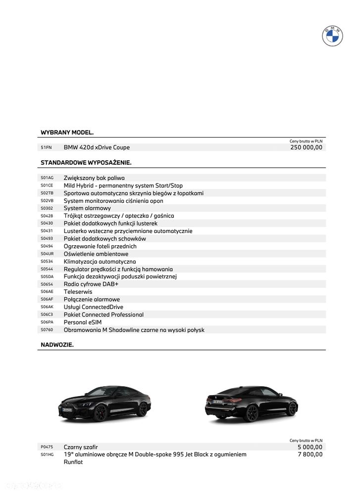 BMW Seria 4 420d xDrive mHEV M Sport sport - 14