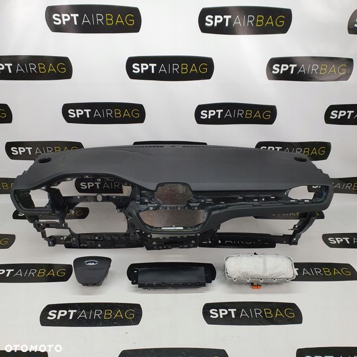 FORD KUGA MK3 DESKA ROZDZIELCZA KONSOLA KOKPIT PULPIT PODUSZKI AIRBAG AIR BAG PASY KIT SET - 1