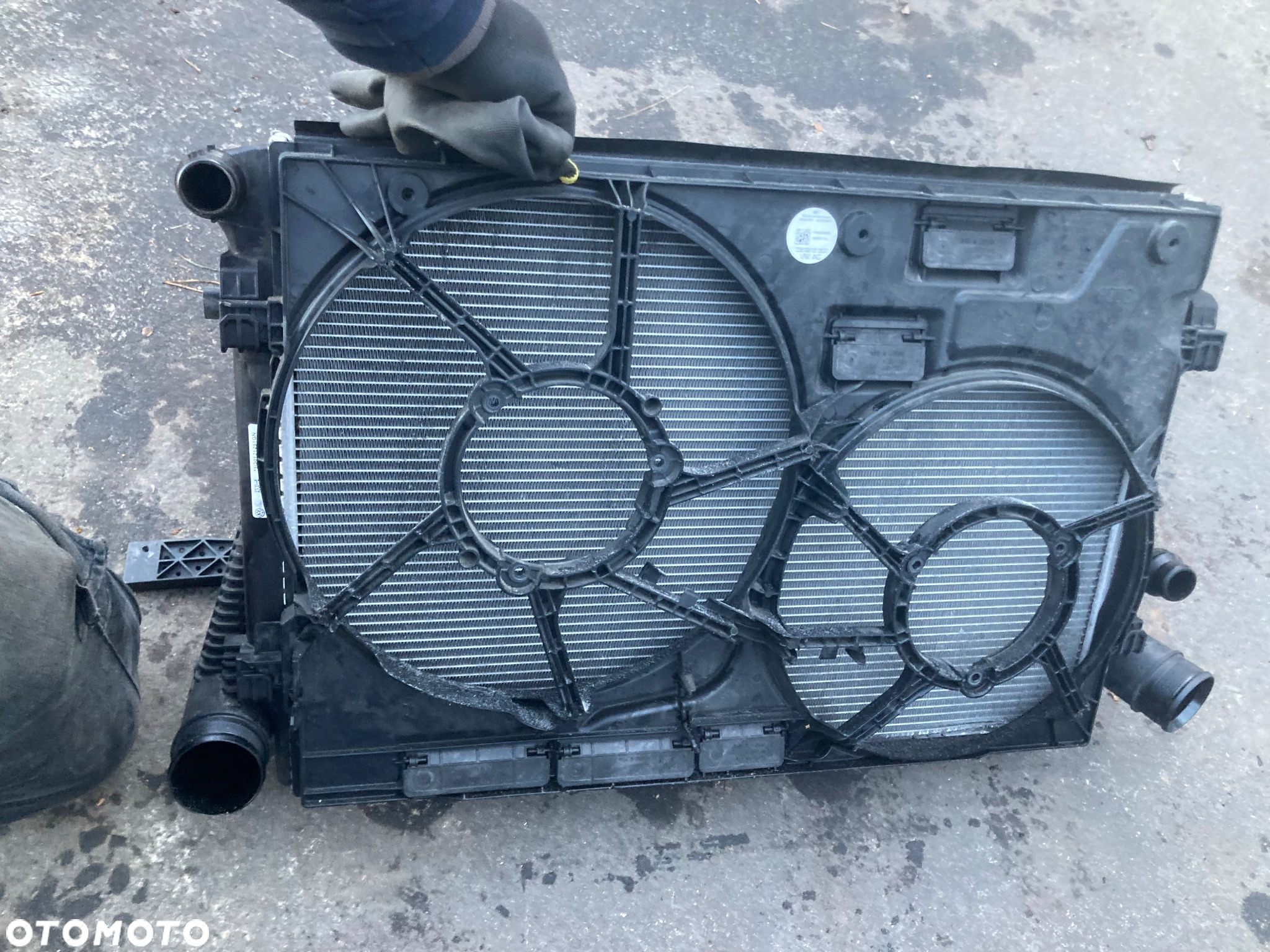 VW VOLKSWAGEN PASSAT B8 ZDERZAK LAMPA LAMPY CHŁODNICE BELKA ZDERZAKA PRZÓD KOMPLETNY - 21