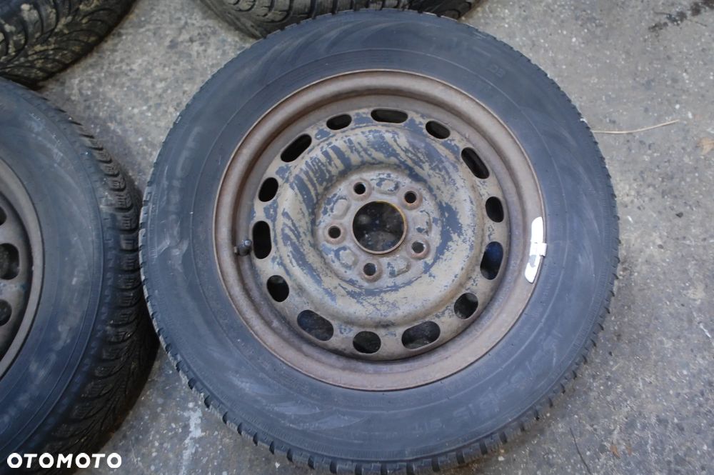 FELGI STALOWE + OPONY ZIMOWE 195/65R15 5X110 ET50 6J OPEL VECTRA C SIGNUM - 3