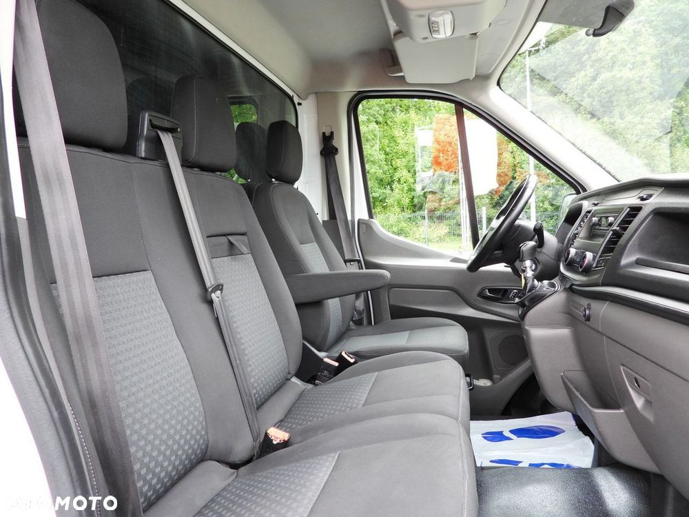 Ford TRANSIT PLANDEKA WINDA 10 PALET TEMPOMAT BLIŹNIACZE KOŁA KLIMATYZACJA  130KM - 39