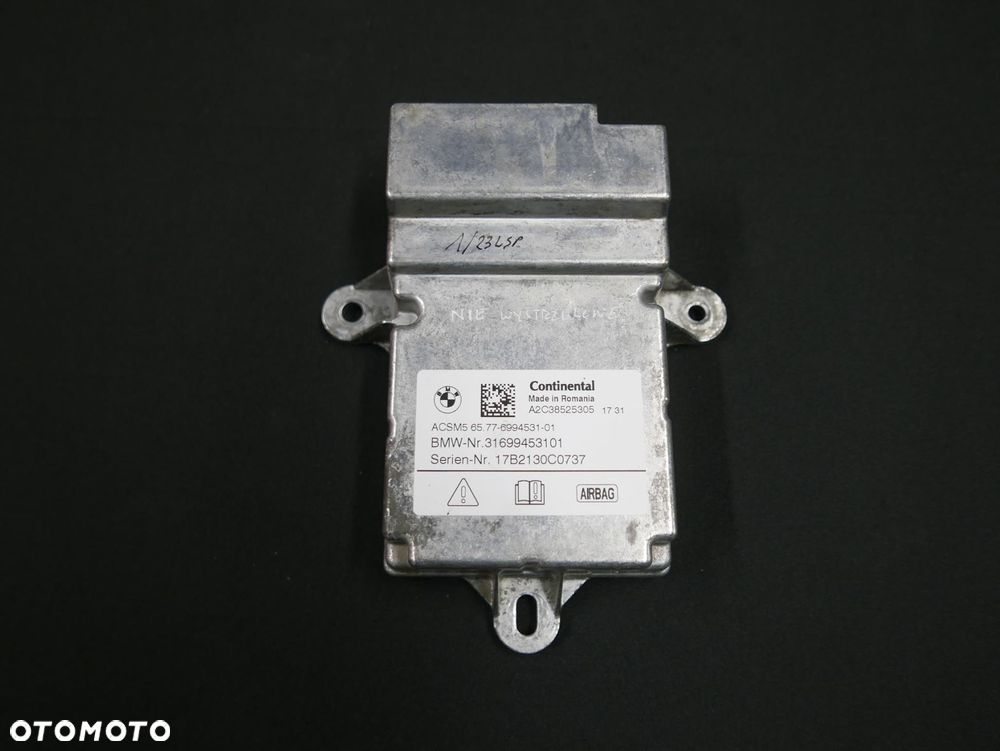 bmw g30 g31 g32 sterownik poduszki powietrznej - 1