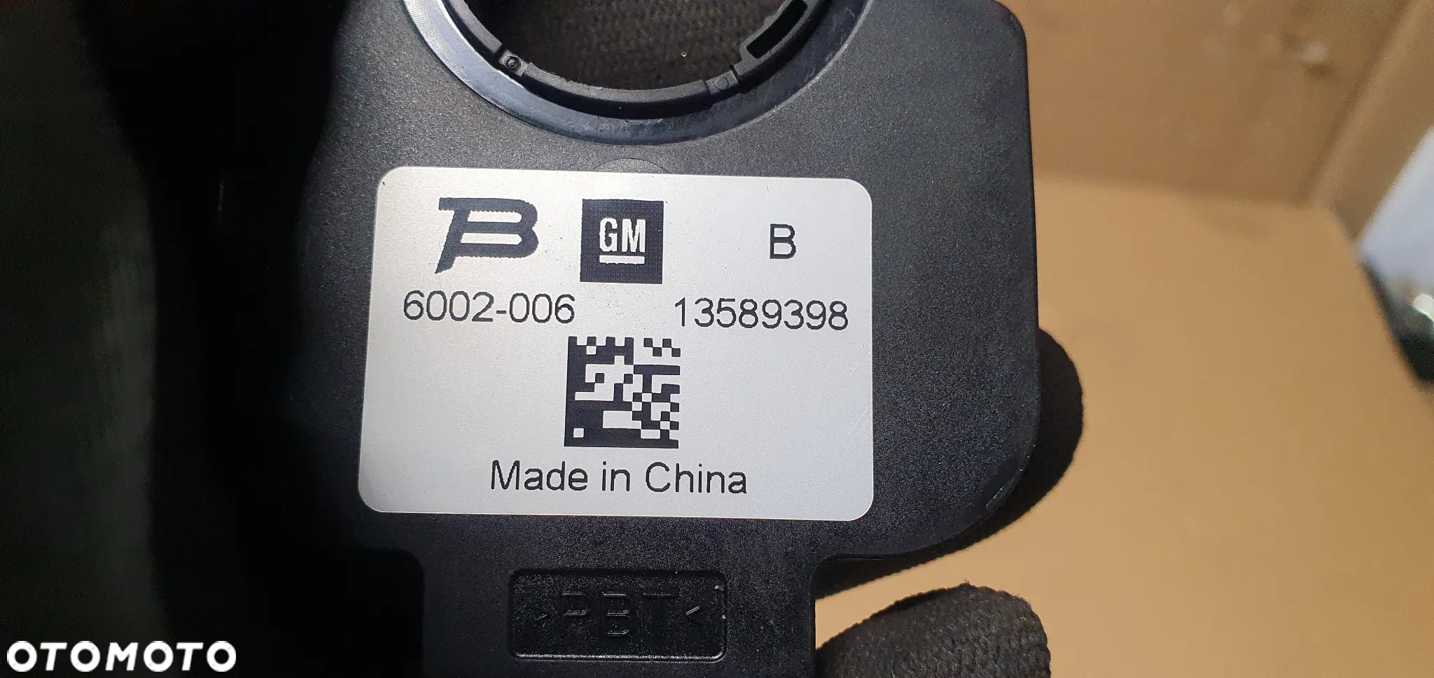 Czujnik kąta skrętu Opel Zafira C 13589398 - 5
