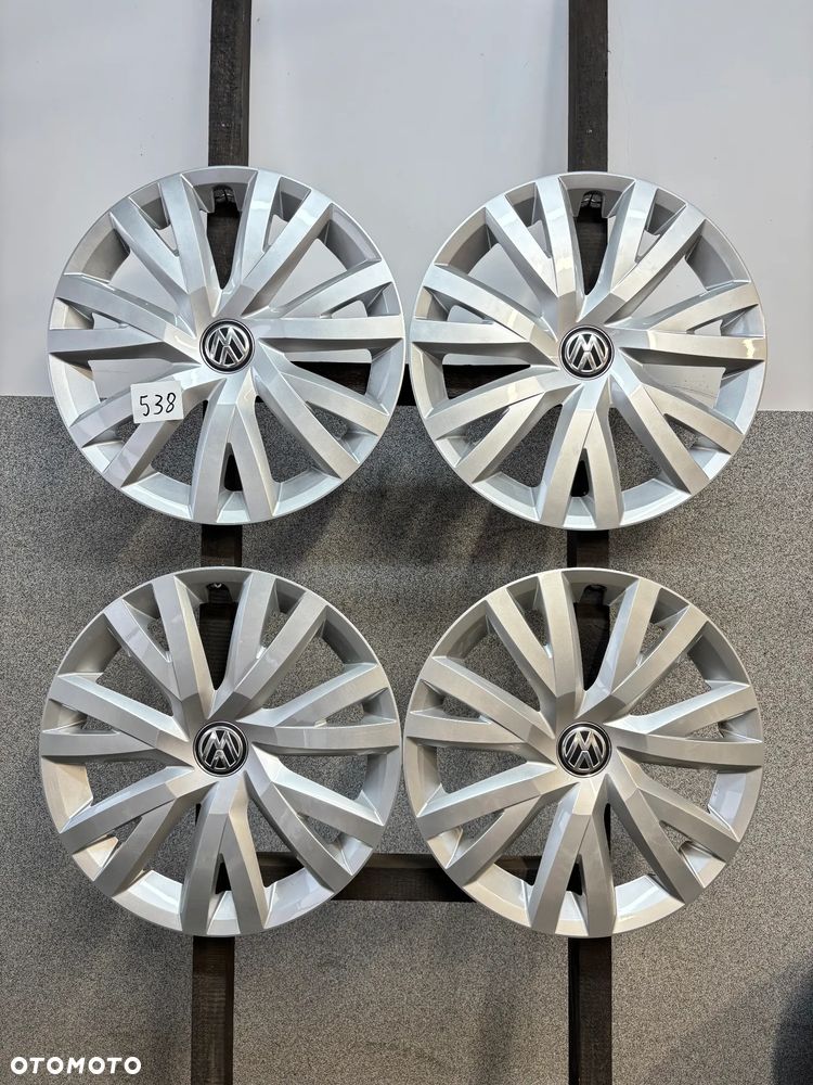 4 Kołpaki Volkswagen Golf 7,6 Touran, Caddy 16" 5G0.601.147.B - 1