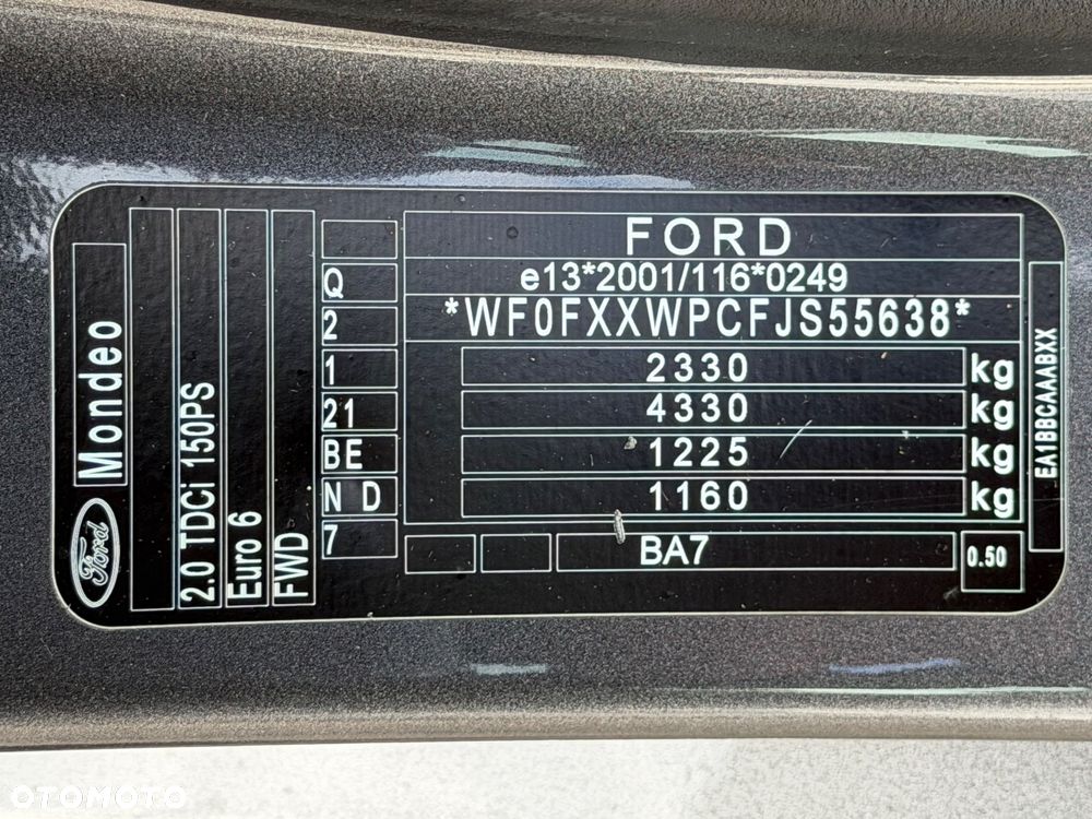 Ford Mondeo 2.0 TDCi Titanium PowerShift - 37