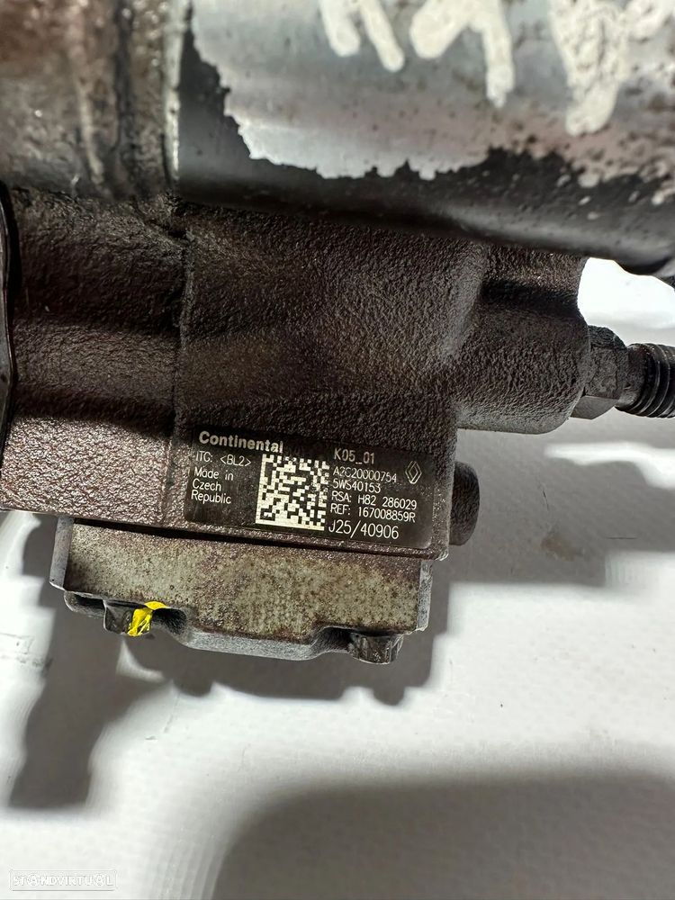 .Bomba Injetora Alta Pressão Combustivel Original Continental Renault Nissan Dacia H8200286029 167008859R K9KH282 2002 - 2021 - 10