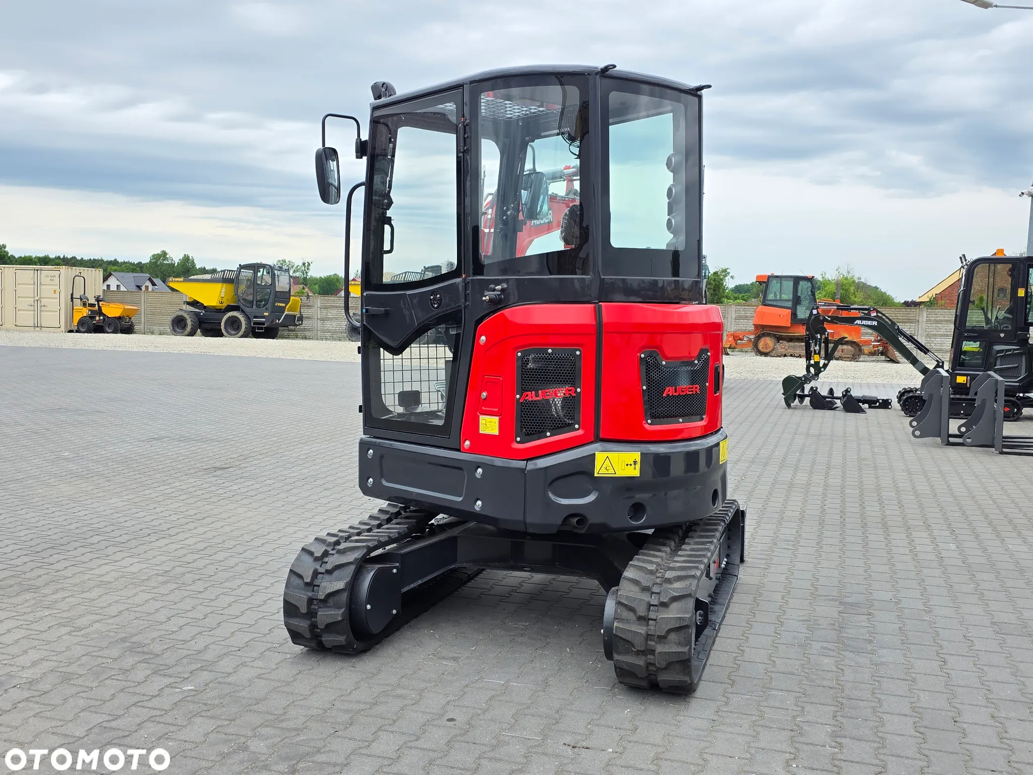 Inny NOWA MINIKOPARKA AUGER 40, WAGA 3900 KG, KUBOTA silnik - 7