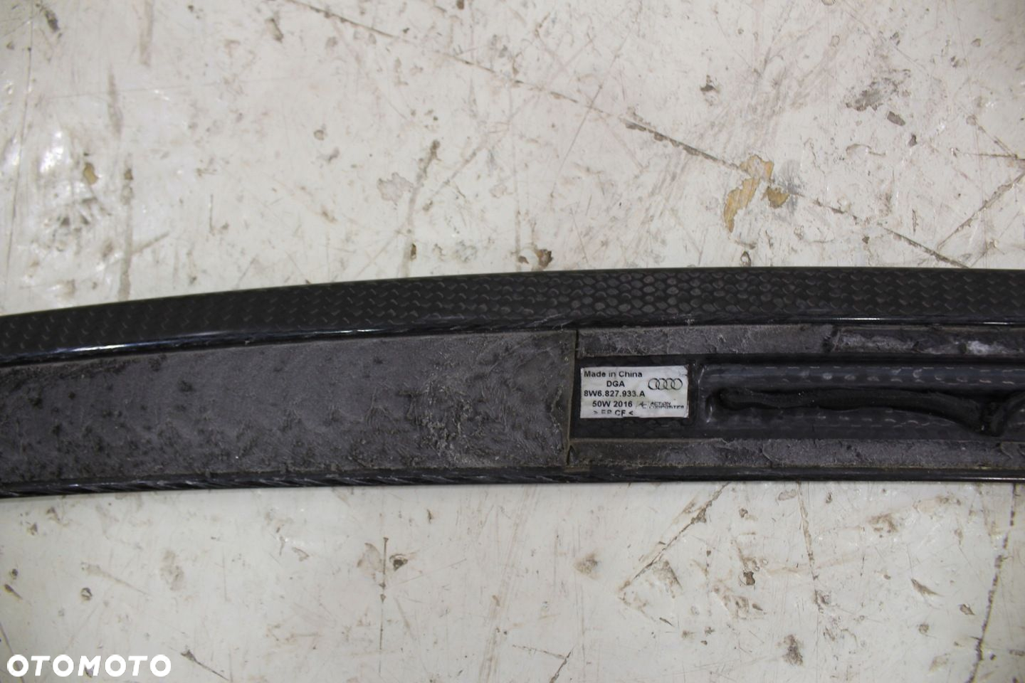 Audi A5 RS5 8W6 B9 spoiler klapy tył Carbon - 4