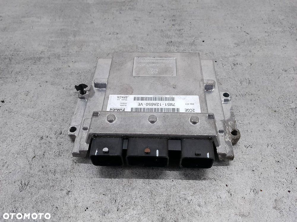 KOMPUTER, STEROWNIK FORD FOCUS II FL 7M51-12A650-VE VP6G9U-14A638-AC 1.8 - 1