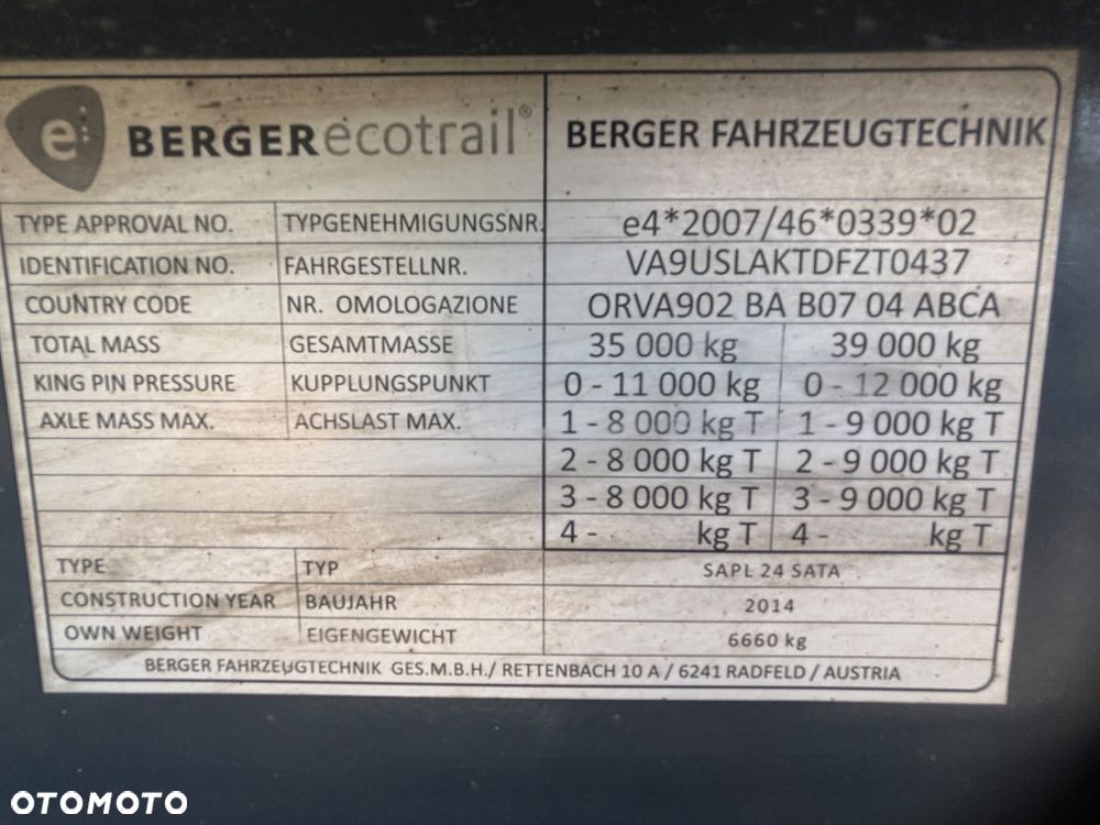 Berger SAPL 24 SATA - 13