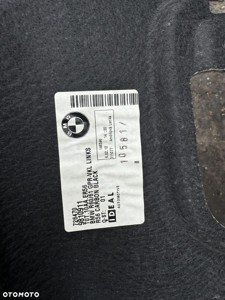 Boczki bagażnika MINI COUNTRYMAN R60 prawy lewy 9807116 - 7