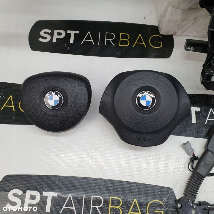 E87 LIFT DESKA ROZDZIELCZA KONSOLA KOKPIT PULPIT PODUSZKI AIRBAG AIR BAG PASY KIT SET - 5