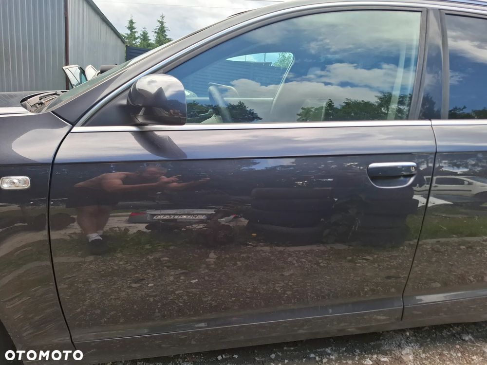 DRZWI LEWE LEWY PRZOD LZ7Q AUDI A6 C6 KOMPLETNE SLASK WYSYLKA - 1