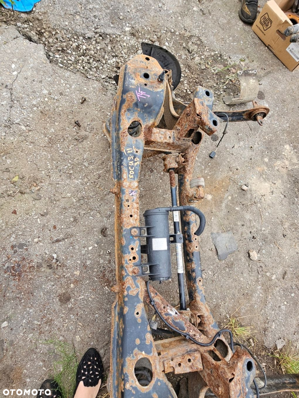 ZAWIESZENIE BELKA OŚ TYŁ FORD FOCUS MK2 2.0 16V - 3