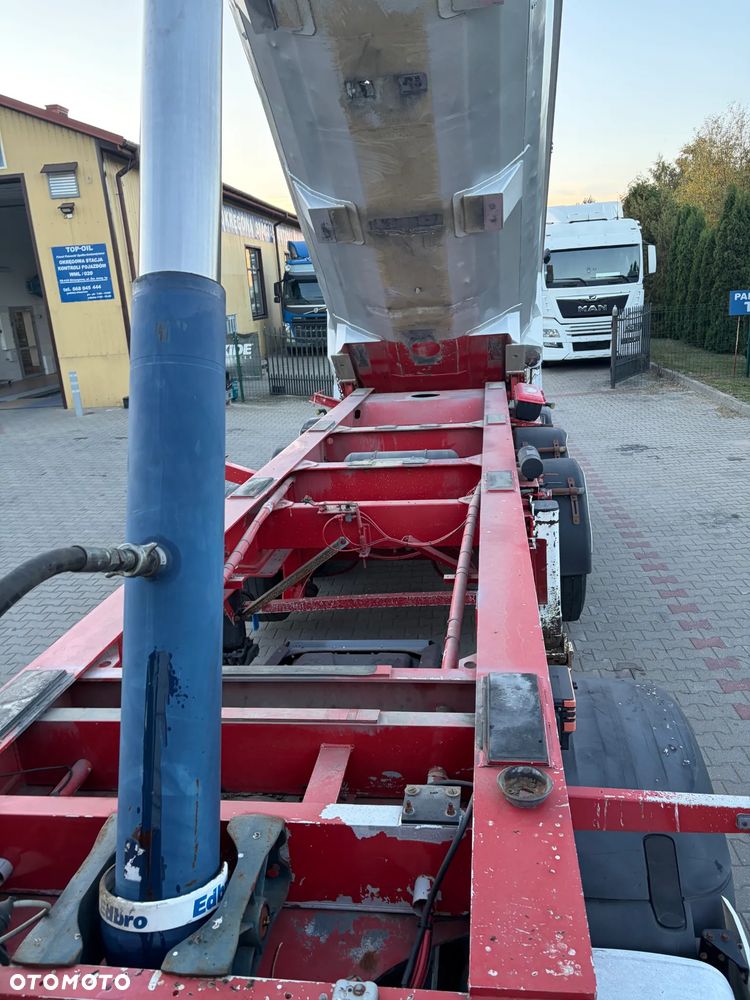 Stas 28m3 CAŁA ALUMINIOWA  SPROWADZONA OŚ PODNOSZONA - 11