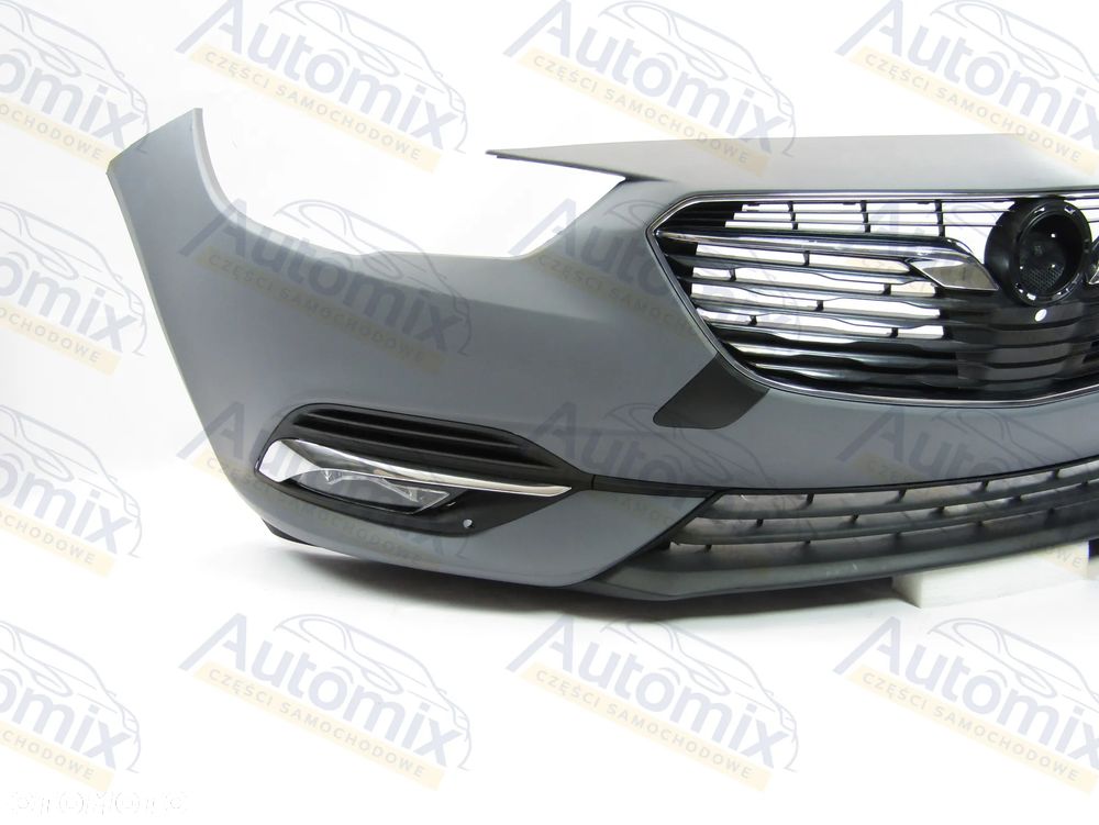 Zderzak przedni Opel Insignia 17 - 20 bez PDC kratki hal chromy Kompletny ! - 11