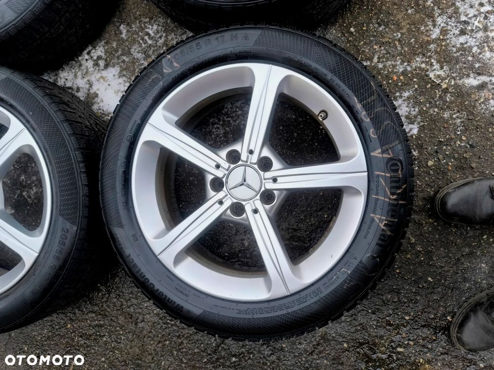 5x112 Felgi Aluminiowe Alufelgi 17 Mercedes Koła Zimowe Zima A KLASA W177 W176 B W246 W247 C W204 CLA W117 W118 GLB X247 GLA H247 MARCO POLO W447 V VITO W639 Legnica ALU-RAD 7mm 205/55 TPMS - 5