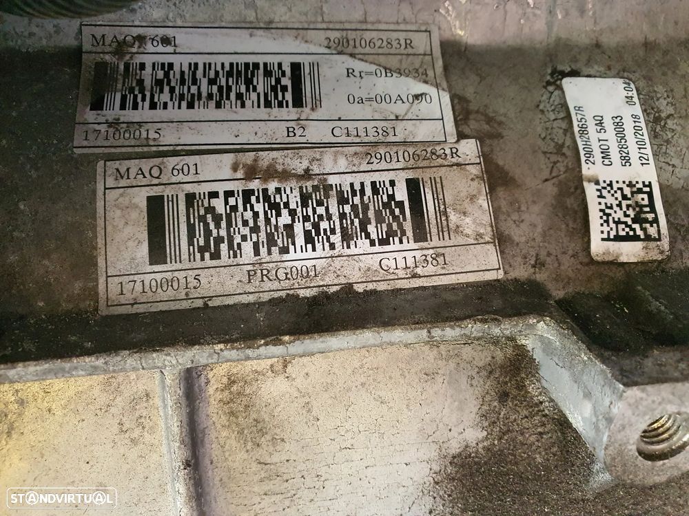 MOTOR RENAULT ZOE / 5AQ601 - 4