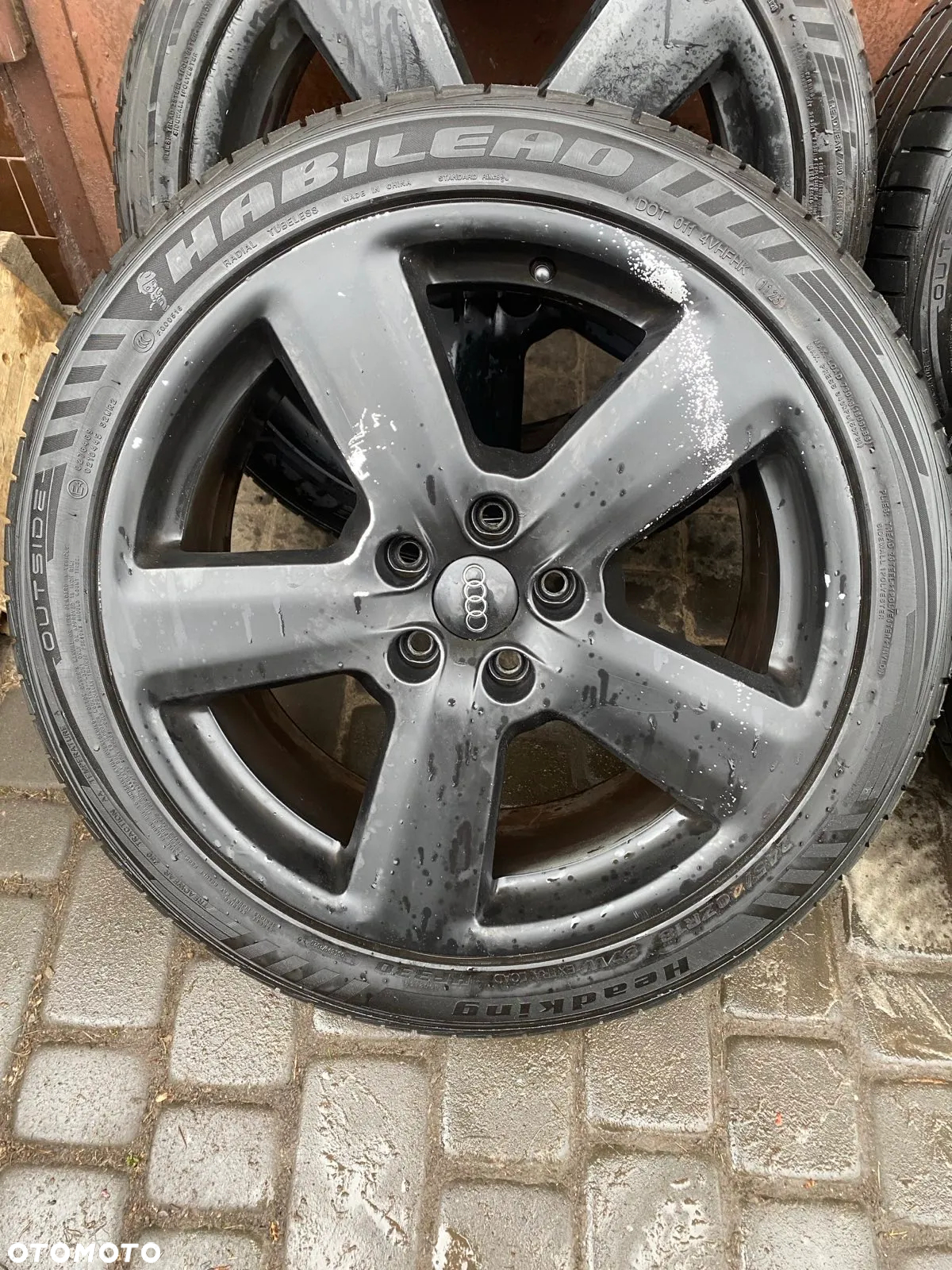Felgi alufelgi koła 18 5x112 Audi łopaty opony lato 2023 rok 245/40/18 - 6