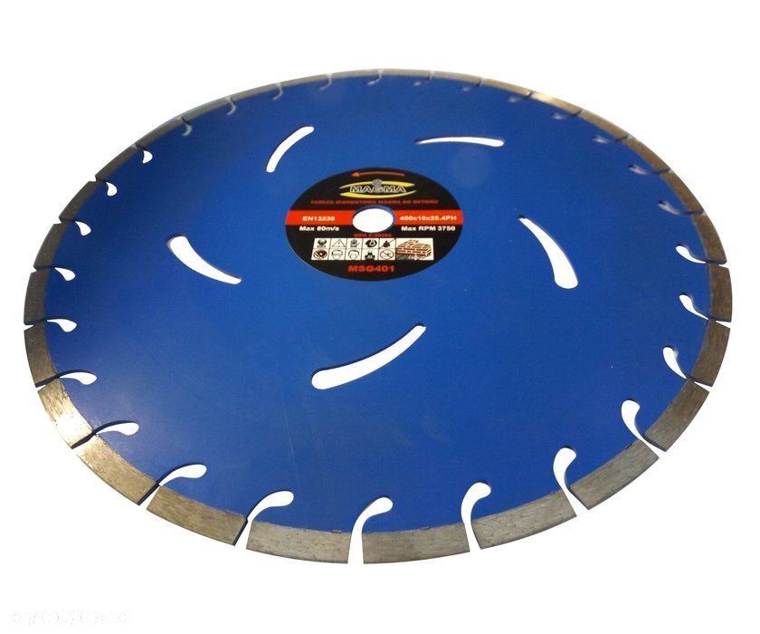 Tarcza diamentowa do cięcia betonu 400x25,4 - 1