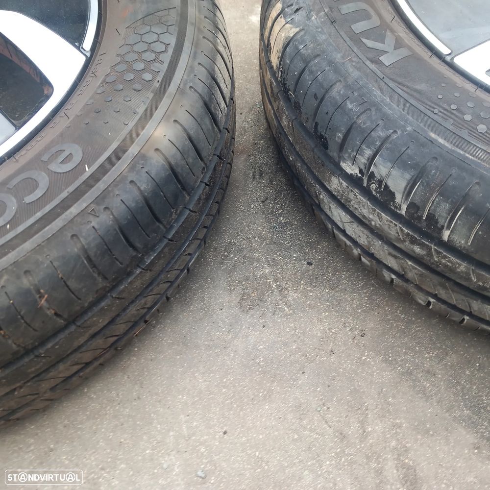 Jantes especiais 15 vw polo 6 com pneus bons 185 65 15 - 7