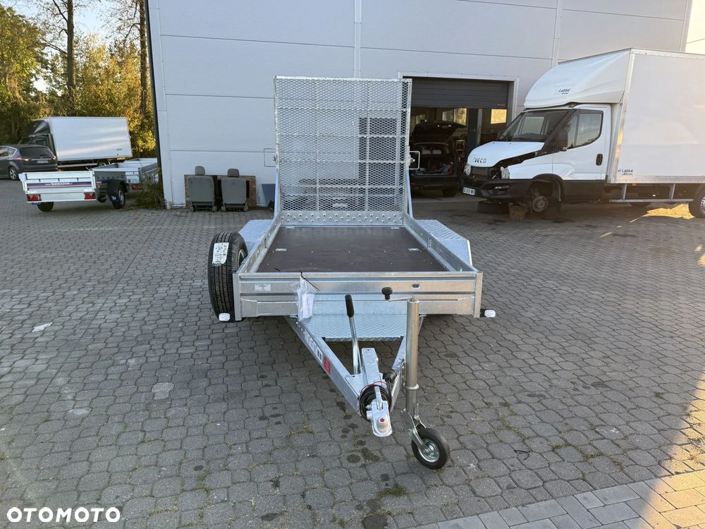 Niewiadów K3027 Nowa Przyczepa pod minikoparkę 305x155cm 2700kg trap maszyny budowlane fv 23% - 7