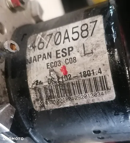 MITSUBISHI ASX I 10r- POMPA ABS 4670A587 - 2