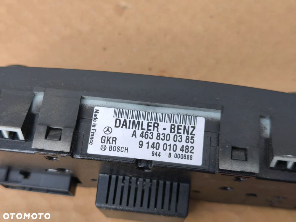 Panel nawiewu klimatyzacji Mercedes G-klasa w463 A4638300385 - 5