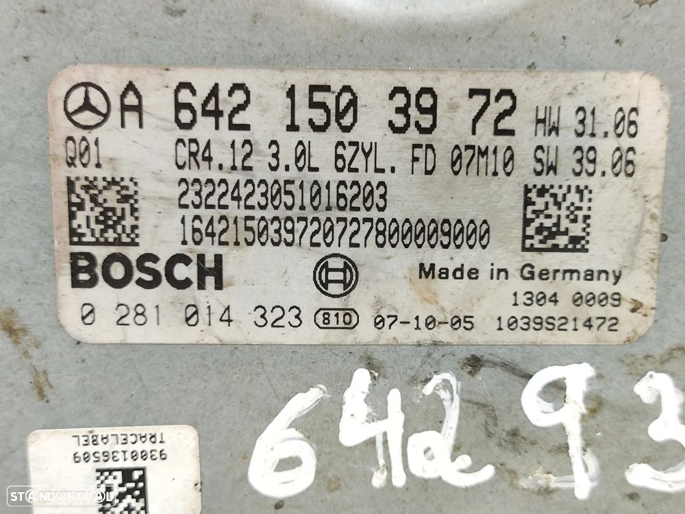 Centralina motor Bosch Mercedes Benz 3.0 CDI 24v 225cv 642920 - 6
