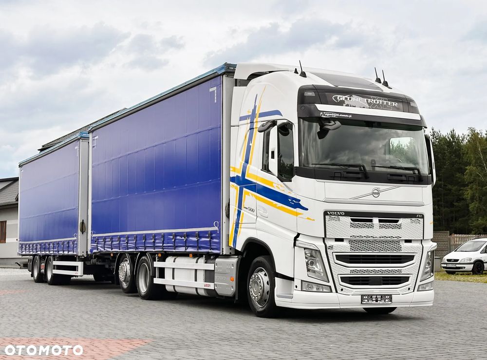 Volvo FH 500 GLOB XXL TANDEM ZESTAW WECON OCYNK SAF  7,72+7,72 - 26