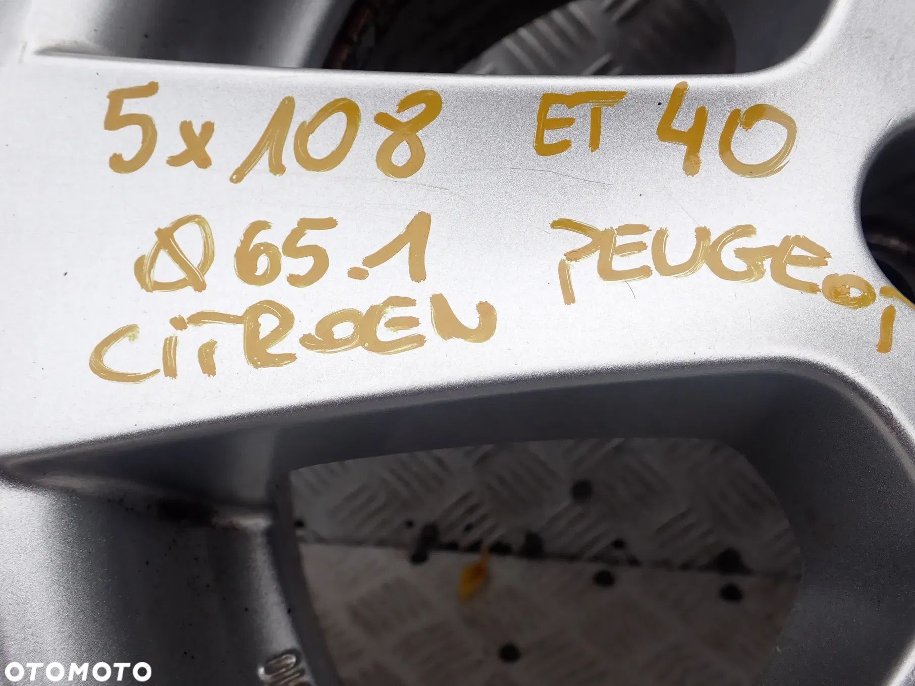 FELGI ALUMINIOWE 5X108 FORD PEUGEOT CITROEN C5 BORBET - 11