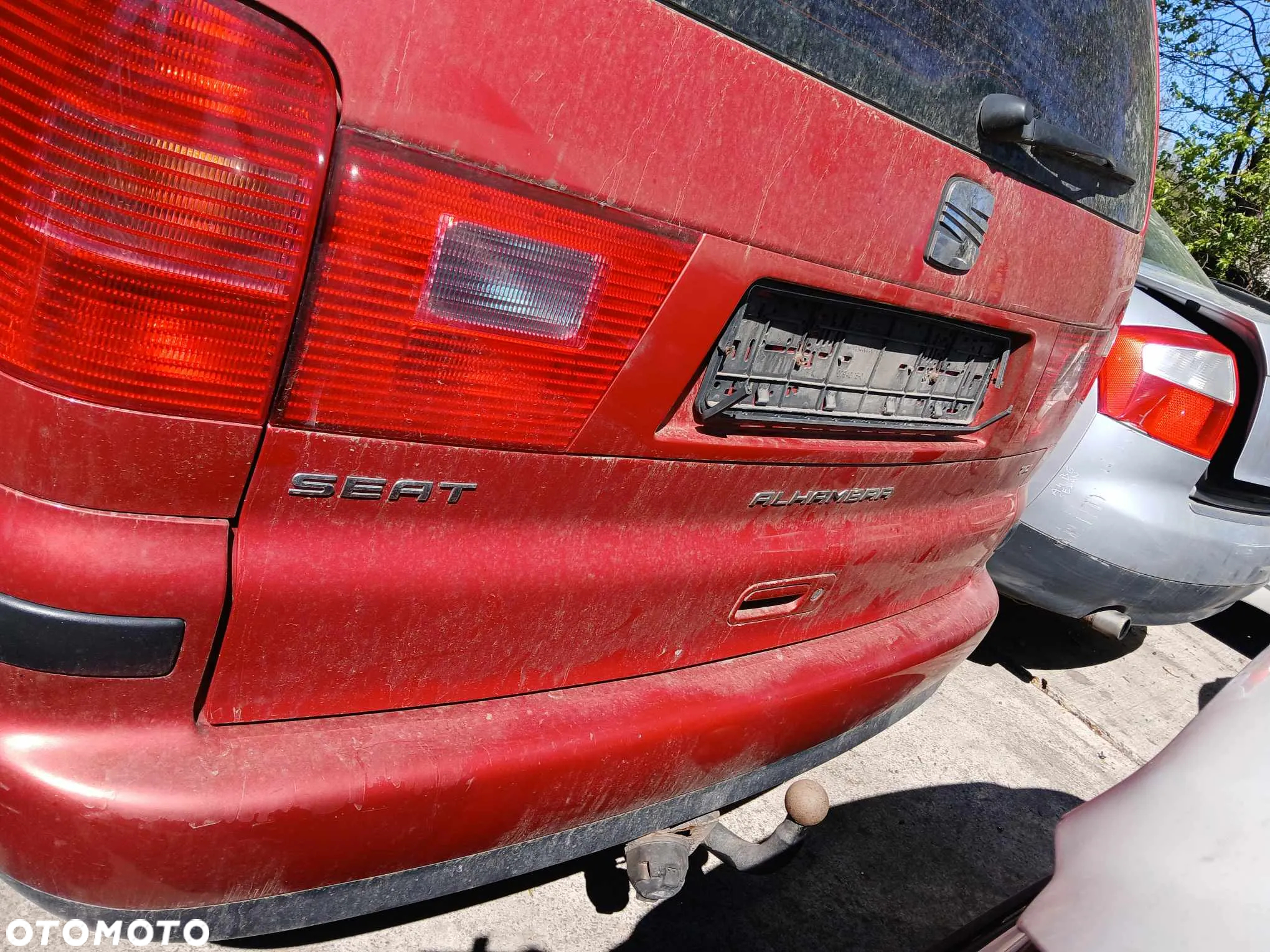 Seat Alhambra  maska, lampa przednia prawa,klapa bagażnika - 7