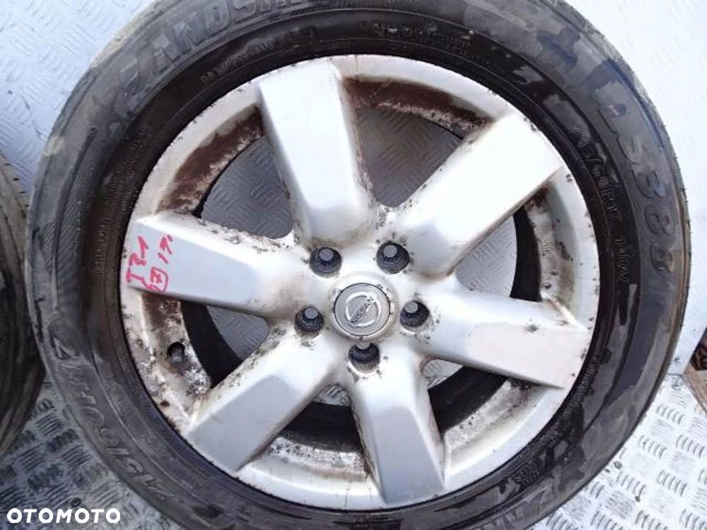 Alufelgi z oponami KPL. Nissan X-Trail T31 17" 5x114.3 ET 45 - 9